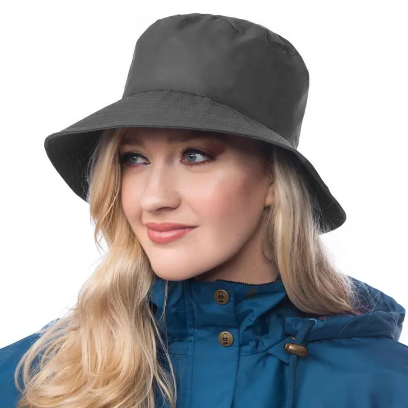 Lighthouse Storm Waterproof Rain Hat - Black-1