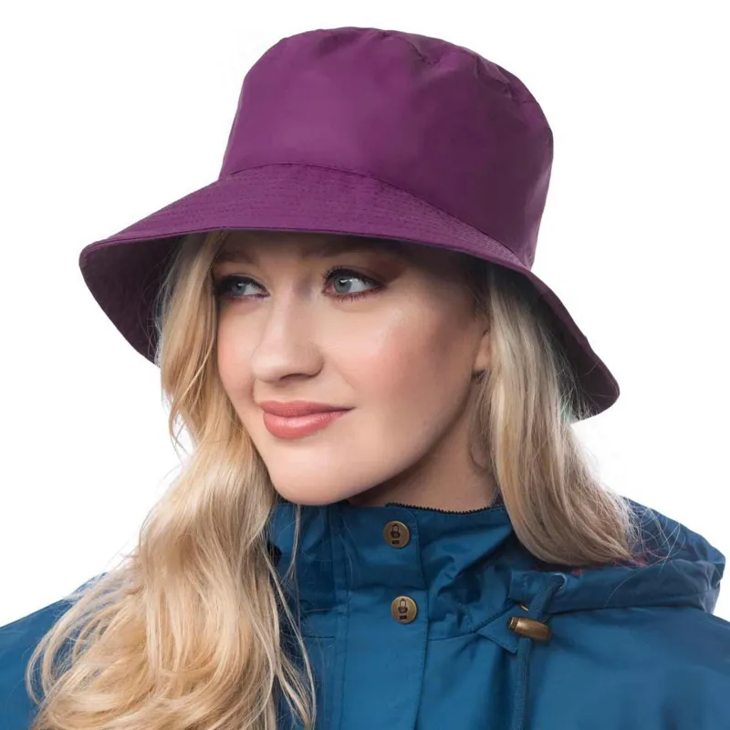 Lighthouse Storm Waterproof Rain Hat - Plum-1