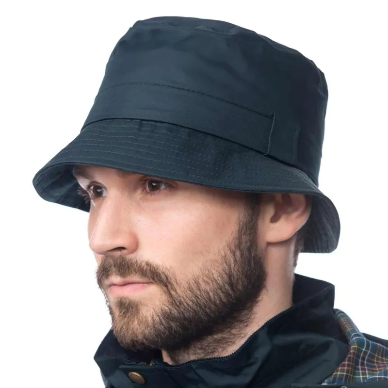 Lighthouse York Waterproof Men's Rain Hat - Navy