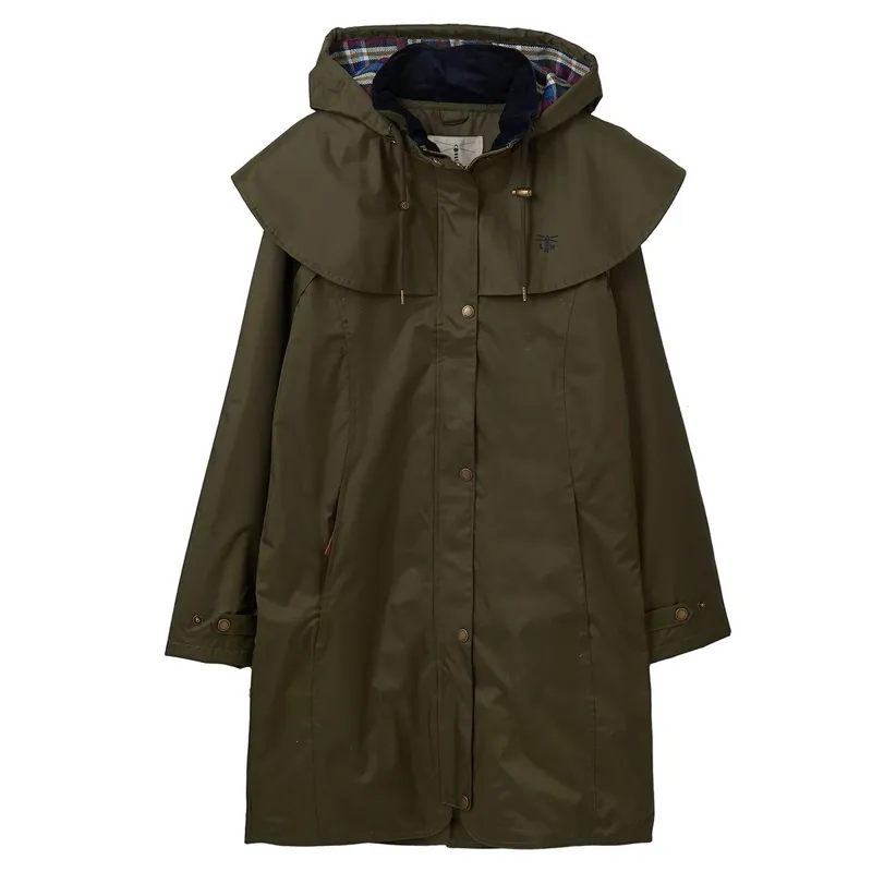 Lighthouse Outrider Womens 3/4 Length Waterproof Jacket - Fern