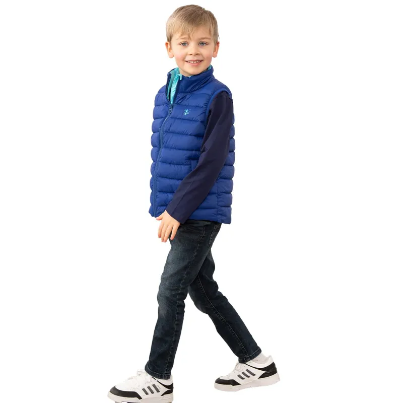 Lighthouse Abel Junior Boys Padded Vest - Navy-5