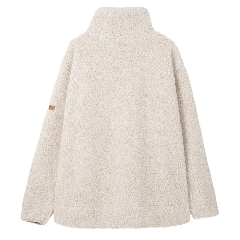 Lighthouse Cobh Women's Full Zip Bonded Fleece - Irish Cream-7