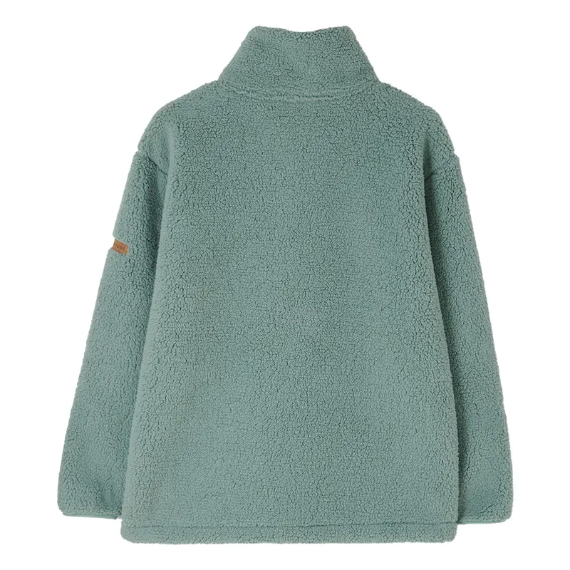 Lighthouse Cobh Women's Full Zip Bonded Fleece - Sage-6