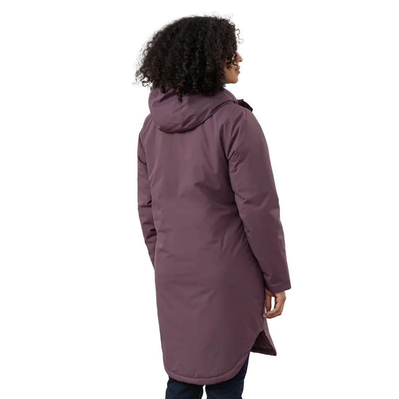 Lighthouse Imogen Women's Waterproof Long Jacket - Cranberry-3