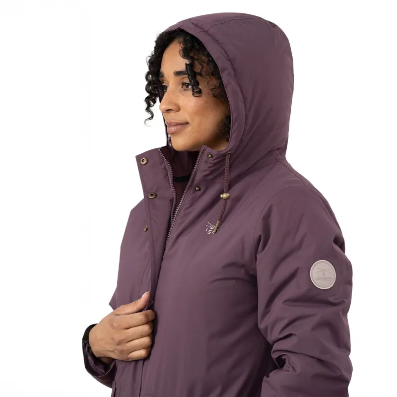 Lighthouse Imogen Women's Waterproof Long Jacket - Cranberry-4