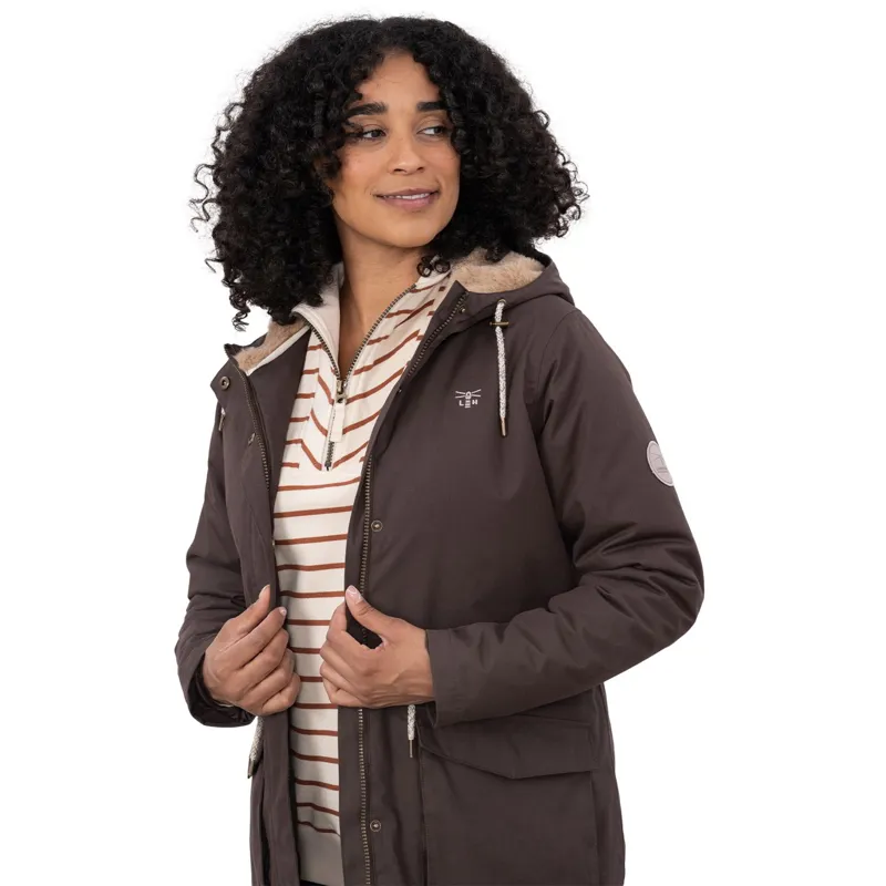 Lighthouse Isobel Women's Waterproof Long Coat - Cocoa-1