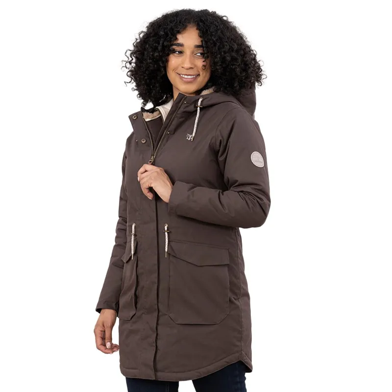 Lighthouse Isobel Women's Waterproof Long Coat - Cocoa