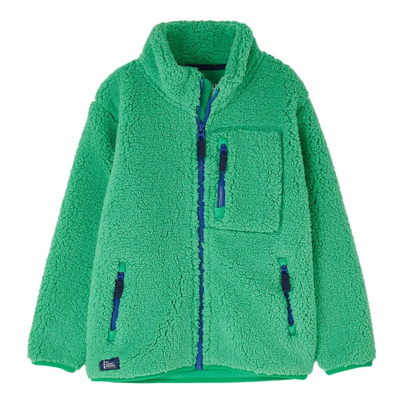 Lighthouse Kian Junior Boys Fleece - Peagreen-2