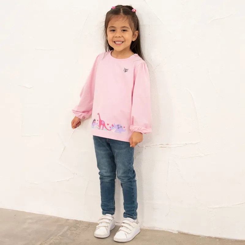 Lighthouse Lottie Junior Cotton Tunic Jersey - Dino Dance Print-3