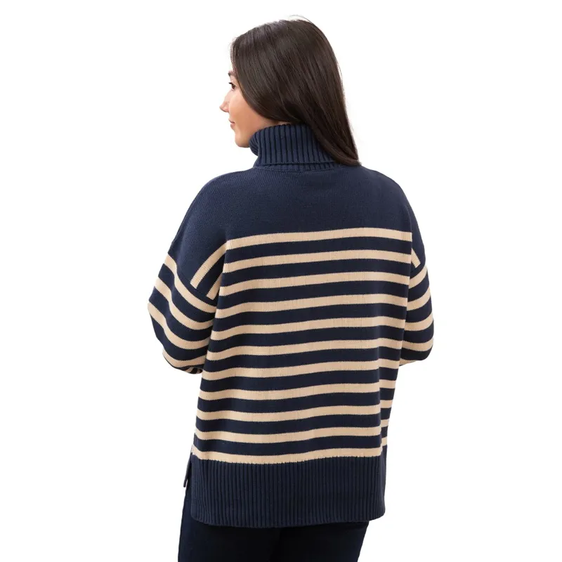 Lighthouse Luisa Womens Sweater - Navy Stripe-3