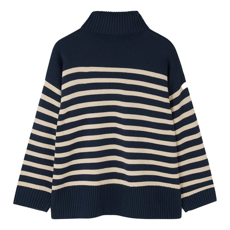 Lighthouse Luisa Womens Sweater - Navy Stripe-6