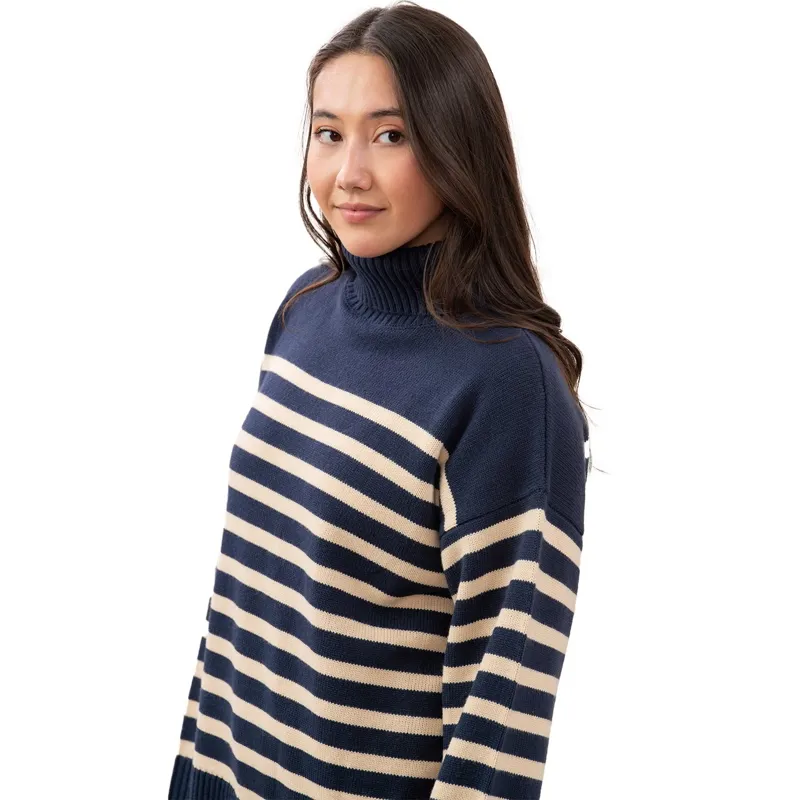 Lighthouse Luisa Womens Sweater - Navy Stripe-2