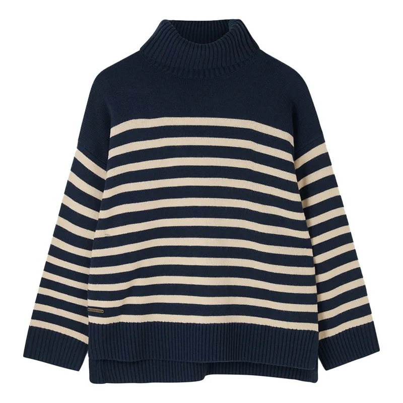 Lighthouse Luisa Womens Sweater - Navy Stripe-5