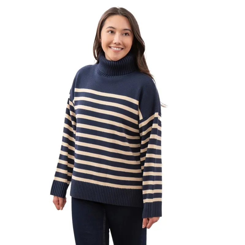 Lighthouse Luisa Womens Sweater - Navy Stripe-1
