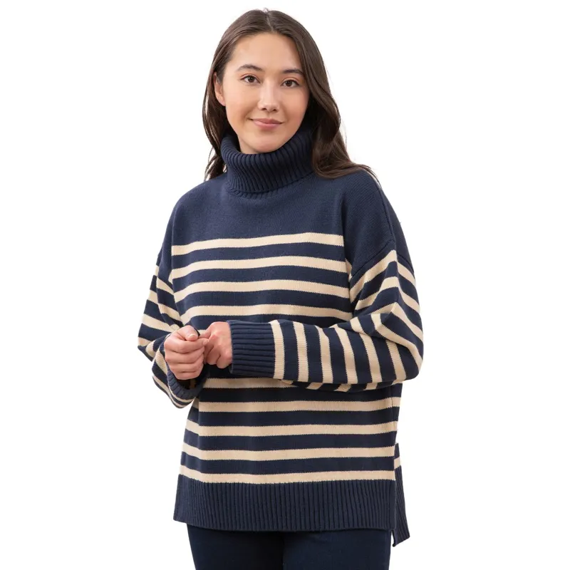 Lighthouse Luisa Womens Sweater - Navy Stripe