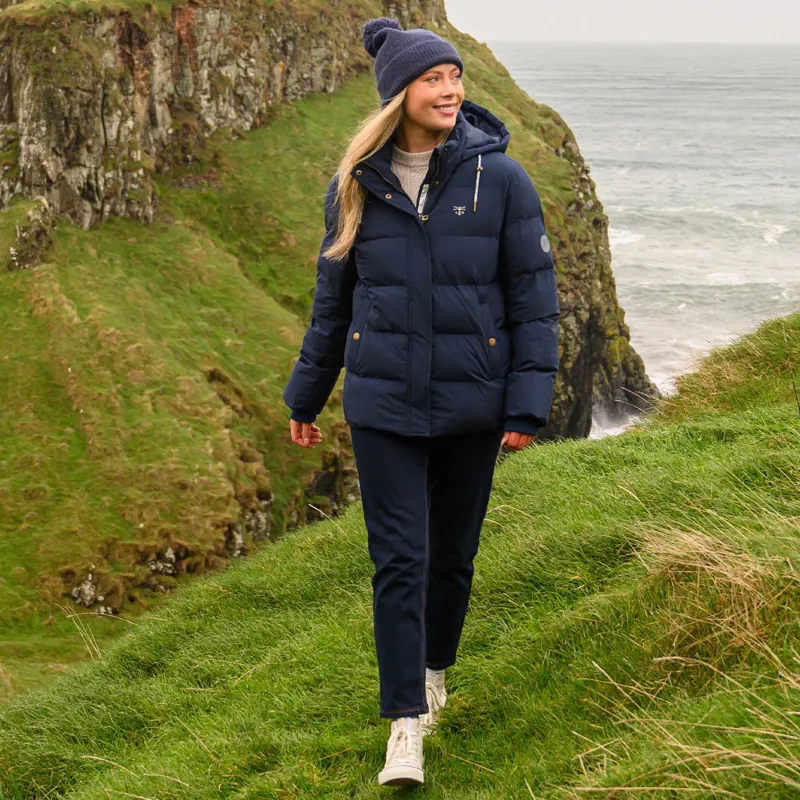 Lighthouse Margot Womens Puffer Jacket - Navy-8