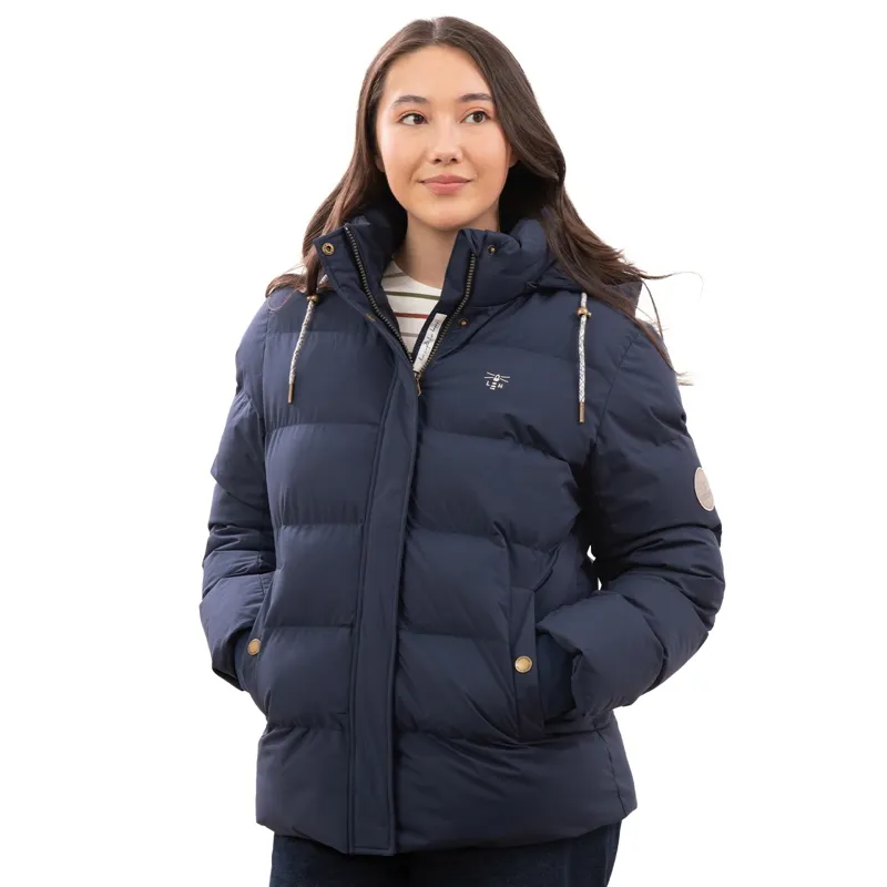 Lighthouse Margot Womens Puffer Jacket - Navy