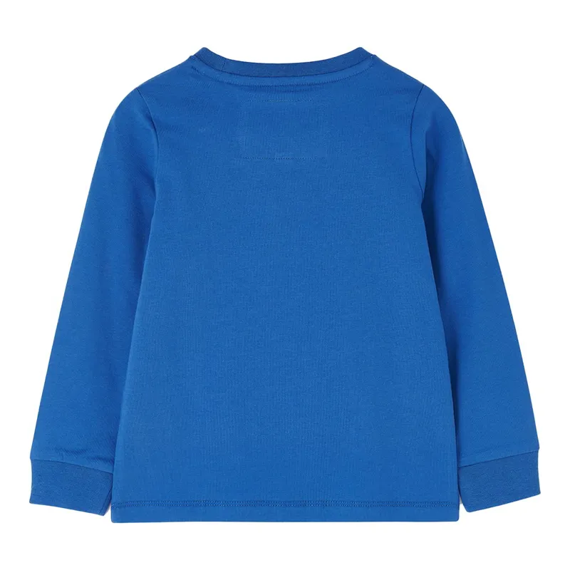 Lighthouse Oliver Junior Boys Long Sleeve Sweater - JCB Dumpster Print-5