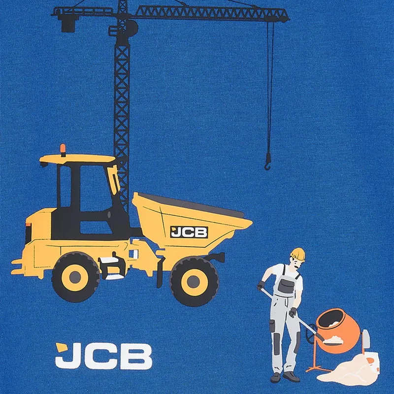 Lighthouse Oliver Junior Boys Long Sleeve Sweater - JCB Dumpster Print-6