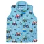 Lighthouse Alex Junior Boys Waterproof Vest - Blue Tractor Print
