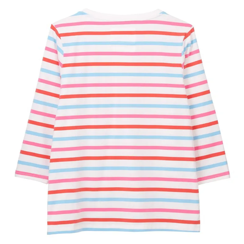 Lighthouse Ariana Ladies 3/4 Sleeve T-Shirt - Watermelon/Pink Stripe-2