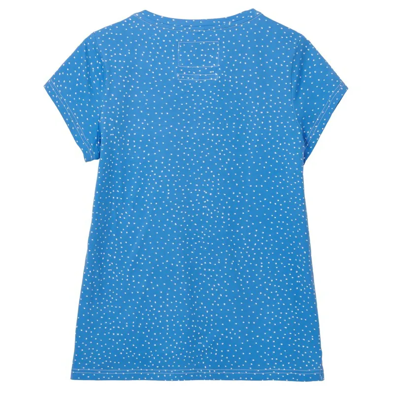 Lighthouse Ariana Ladies Short Sleeve T-Shirt - Marine Blue Dot-2