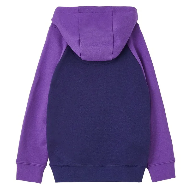 Lighthouse Jill Junior Girls Hoodie - Purple Tractor-1