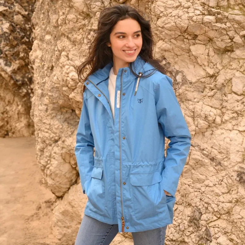 Lighthouse Willow Women's Waterproof Jacket - Azure Blue-3