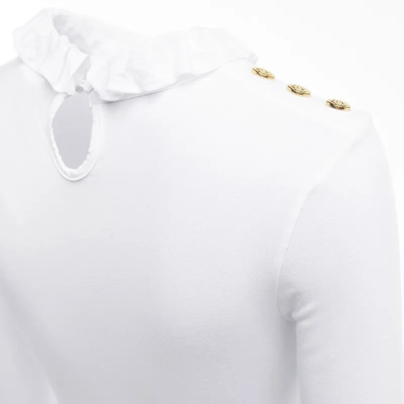 Holland Cooper Lilibet Womens Jersey Tee - White-8