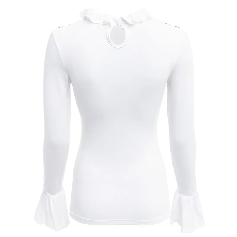 Holland Cooper Lilibet Womens Jersey Tee - White-4