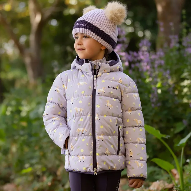 LeMieux Mini Lilo Puffer Jacket - Lilac-3