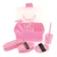 Lincoln Star Pattern Grooming Kit - Pink