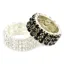 Lincoln Diamante Braiding Bands 20 Pack - Black