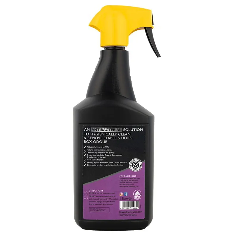 Lincoln InvisiGard Stable Deodorizer and Sanitizer Spray-1