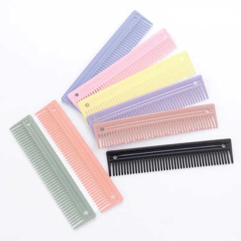 Lincoln Plastic Mane Comb - Black-1