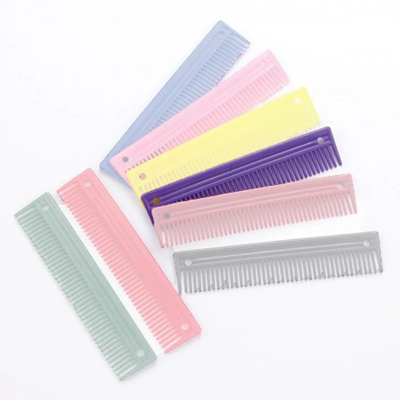 Lincoln Plastic Mane Comb - Purple-1