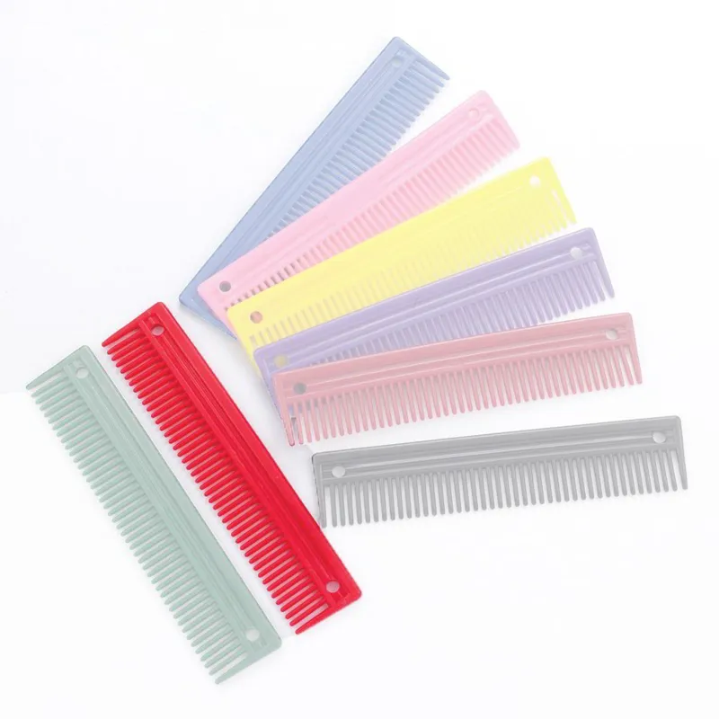 Lincoln Plastic Mane Comb - Red-1