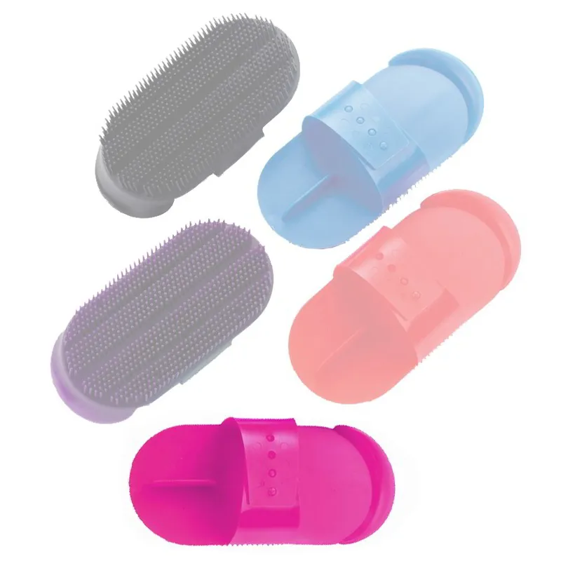 Lincoln Plastic Curry Comb - Pink-1