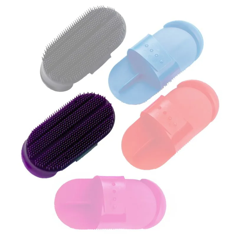 Lincoln Plastic Curry Comb - Purple-1