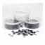 Lincoln Braiding Bands In A Tub - Black