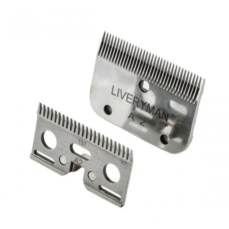 Liveryman A2 Blade Cutter and Fine Comb Set