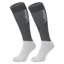 LeMieux Competition Riding Socks 2 Pack - Slate Gray