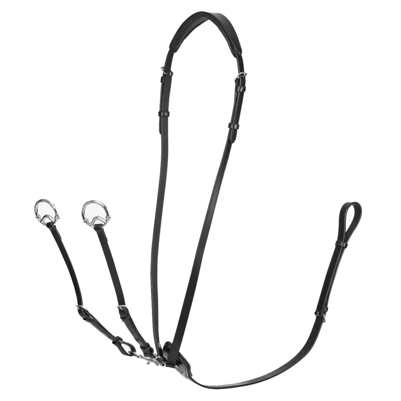 LeMieux Kudos Running Martingale - Black/Silver