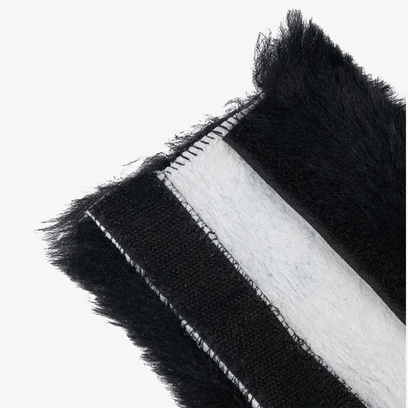 LeMieux Simuwool Noseband Cover - Black-1