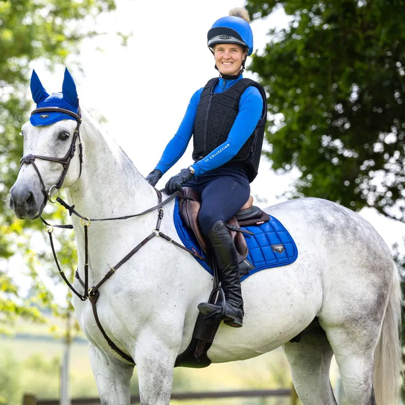 LeMieux Loire Classic Satin Close Contact Saddle Pad - Benetton-1