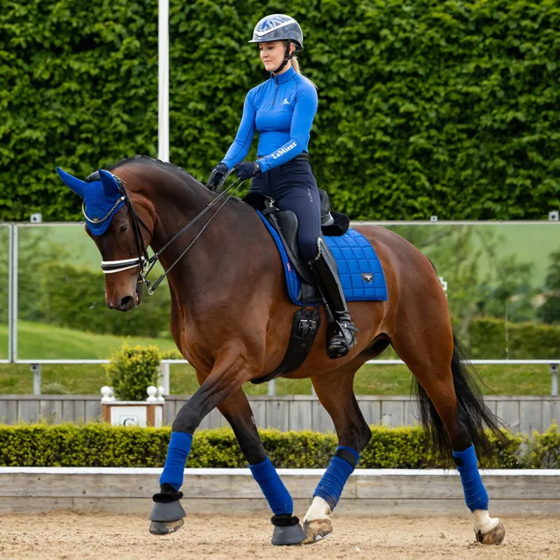 LeMieux Loire Classic Satin Dressage Pad - Benetton-1