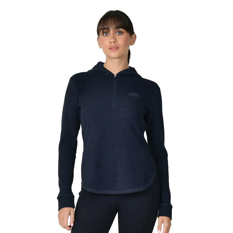WeatherBeeta London Women's Layer Hoodie - Navy Marble