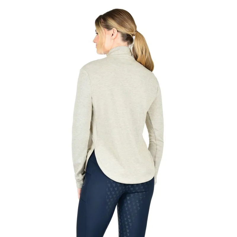 WeatherBeeta London Ladies Long Sleeve Top - Irish Cream-3