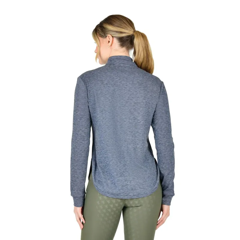 WeatherBeeta London Women's Long Sleeve Top - Navy Iris-1