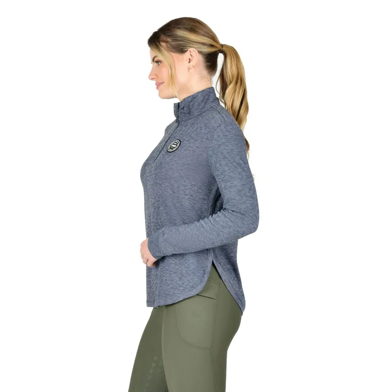 WeatherBeeta London Women's Long Sleeve Top - Navy Iris-5